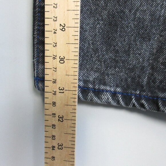 BGD Urban Outfitters High Rise Baggy Women's Jeans 29 Black 100% Cotton Y2K 818 - Picture 12 of 13